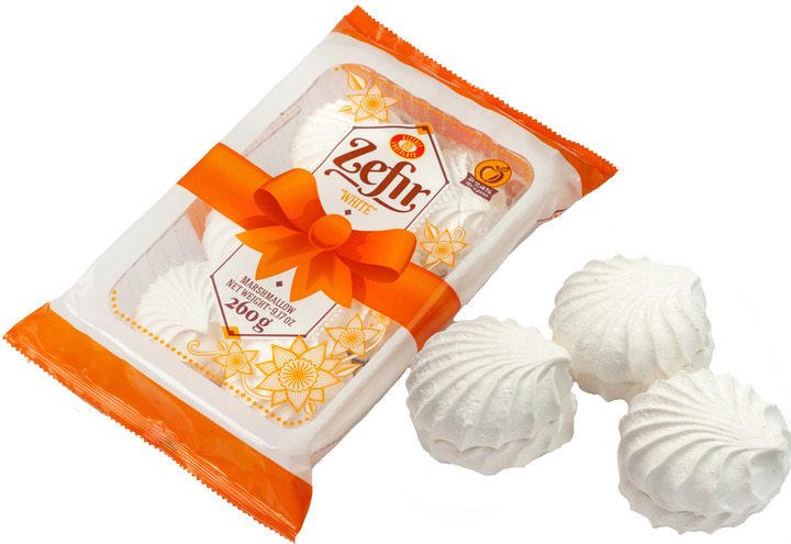 Зефір ванільний ХБФ 260г